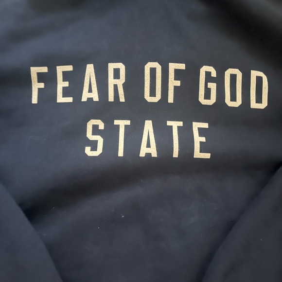 Fear of god state hoodie size L - Picture 1 of 4